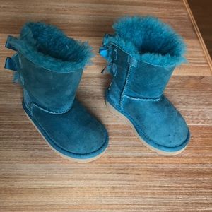 Ugg boots, blue, toddler size 6